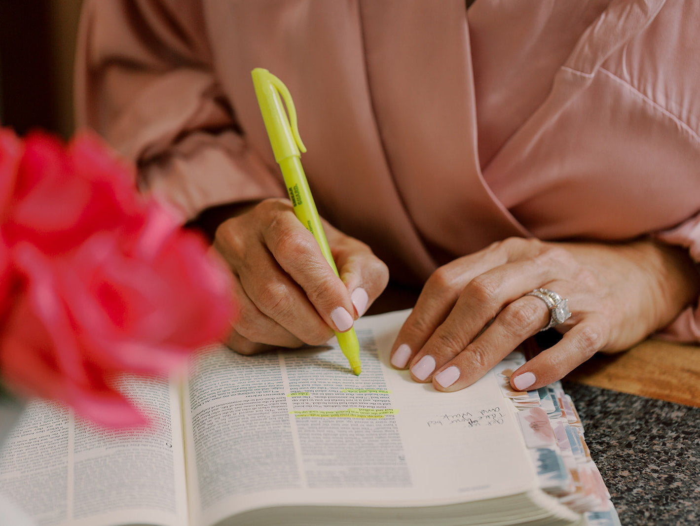 Reading the Bible, and Praying God's Word