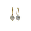 Coin Pearl Earrings - Gold Filled