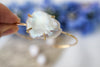 Lilies of the Field Bracelet: 14k Gold Filled - MILK VELVET PEARLS