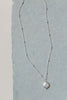 Dainty Coin Pearl Necklace, Sterling Silver - MILK VELVET PEARLS