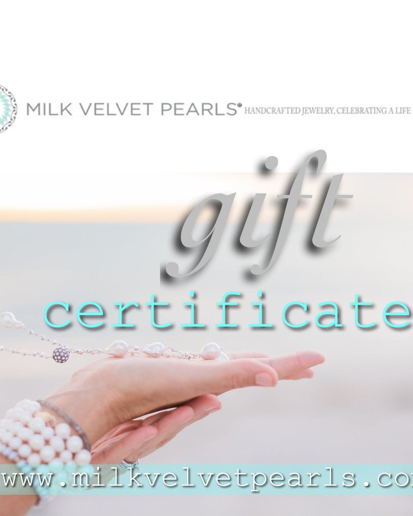 Digital Gift Card - MILK VELVET PEARLS