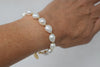 Peace in Thy Strength :: White Pearl Bracelet - MILK VELVET PEARLS