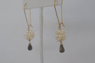 Redeemed, Pearl Cluster Drop Earrings - MILK VELVET PEARLS