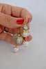 Emerging Pearls Statement Earrings - MILK VELVET PEARLS