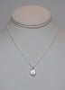 Dainty Coin Pearl Necklace - MILK VELVET PEARLS