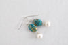 Turquoise Summer Earrings - MILK VELVET PEARLS