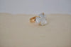 Lilies of the Field Ring: 14k Gold Filled - MILK VELVET PEARLS