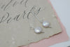 Coin Pearl Dangles