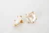 Lilies of the Field Earrings: 14k Gold Filled - MILK VELVET PEARLS