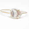 Lilies of the Field Bracelet: 14k Gold Filled - MILK VELVET PEARLS