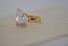 Lilies of the Field Ring: 14k Gold Filled - MILK VELVET PEARLS