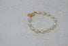 Peace in Thy Strength :: White Pearl Bracelet - MILK VELVET PEARLS