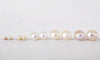 Baroque Freshwater Pearl Stud Earrings - MILK VELVET PEARLS