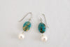 Turquoise Summer Earrings - MILK VELVET PEARLS