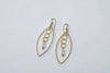 Pretty Lights - 14k GF earrings with 4mm pearls - MILK VELVET PEARLS