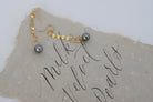 "Well Traveled" Tahitian Pearl Chain Dangles, Limited Edition - MILK VELVET PEARLS