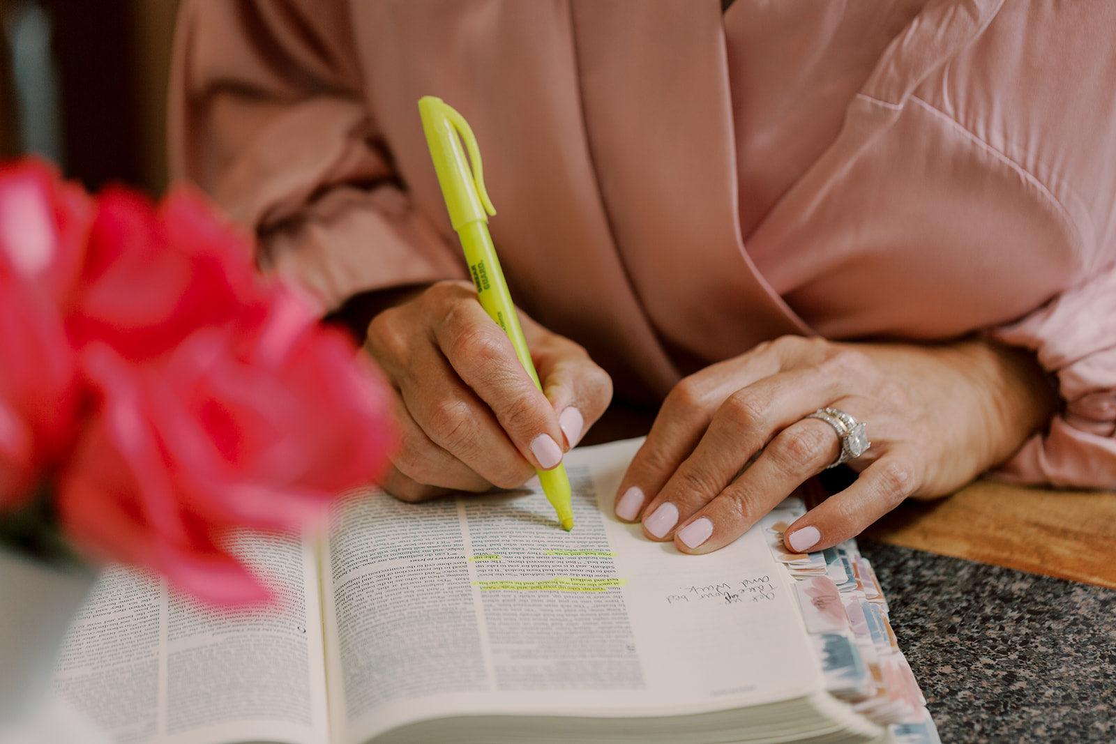 Reading the Bible, and Praying God's Word