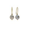 Coin Pearl Earrings - Gold Filled