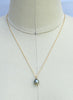 Tahitian Pearl ~ Simple Chain Necklace - MILK VELVET PEARLS