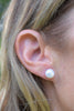 Baroque Freshwater Pearl Stud Earrings - MILK VELVET PEARLS
