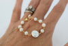 Baby Bracelet, 14k GF with Freshwater Pearls - MILK VELVET PEARLS