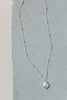 Dainty Coin Pearl Necklace, Sterling Silver - MILK VELVET PEARLS