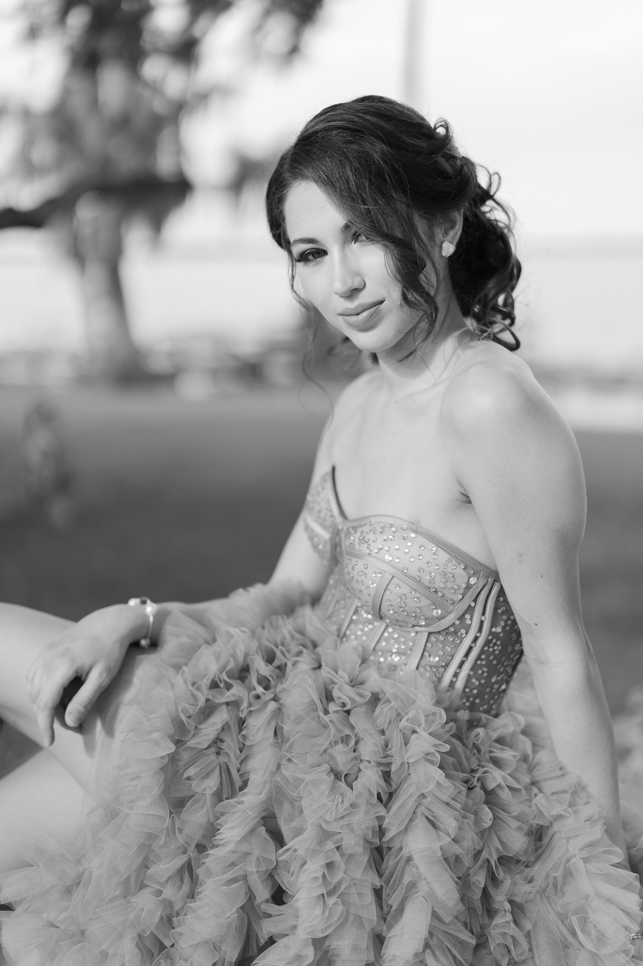 Lilies of the Field Earrings: 14k Gold Filled - MILK VELVET PEARLS