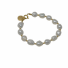 Peace in Thy Strength :: White Pearl Bracelet - MILK VELVET PEARLS