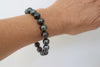 Black Tahitian Pearl Bracelet - MILK VELVET PEARLS