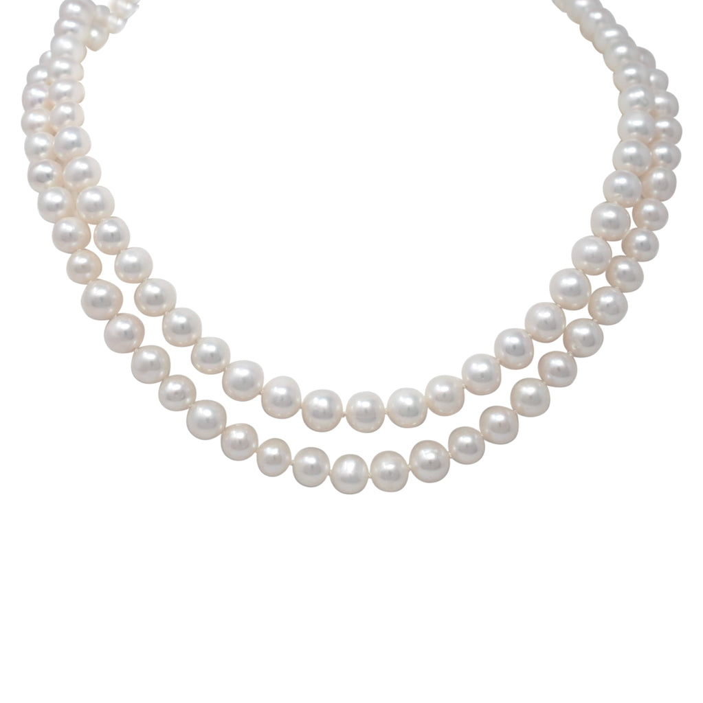 Her Majesty, Double Strand Pearl Necklace