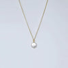 Gold Coin Pearl Necklace - MILK VELVET PEARLS