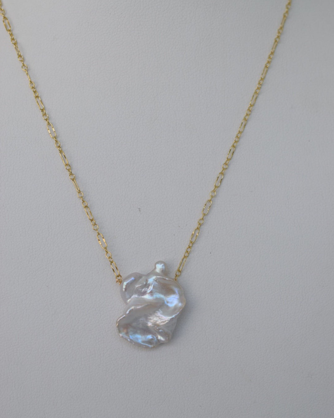 Keshi Pearl Necklace, 14k Gold Filled - MILK VELVET PEARLS