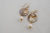 Emerging Pearls Statement Earrings - MILK VELVET PEARLS