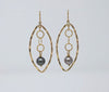 ARISE  - Tahitian Pearl Earrings, Gold Filled - MILK VELVET PEARLS