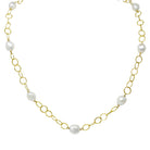 Everlasting Love Pearl Necklace, Gold Filled - MILK VELVET PEARLS